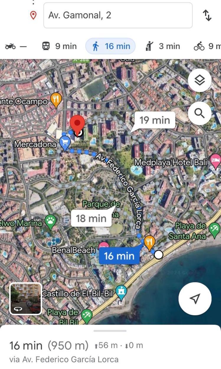 Vista A La Playa, Cerca Del Centro Con Piscina Benalmádena Exterior foto
